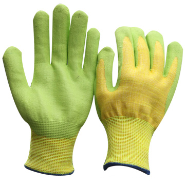 Le travail anti-coupure de NMsafety emploient des gants de nitrile de la mousse 13g